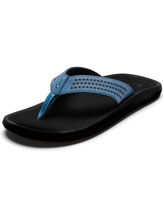Men\'s Blue Fog Resistant Flip Flops Arch Support Comfort Fit Beach Sandal Shoes main image 6